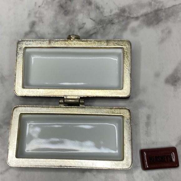 Rare Hershey’s Chocolate Bar Porcelain Hinged Trinket Box Midwest of Cannon Fall - Picture 13 of 16